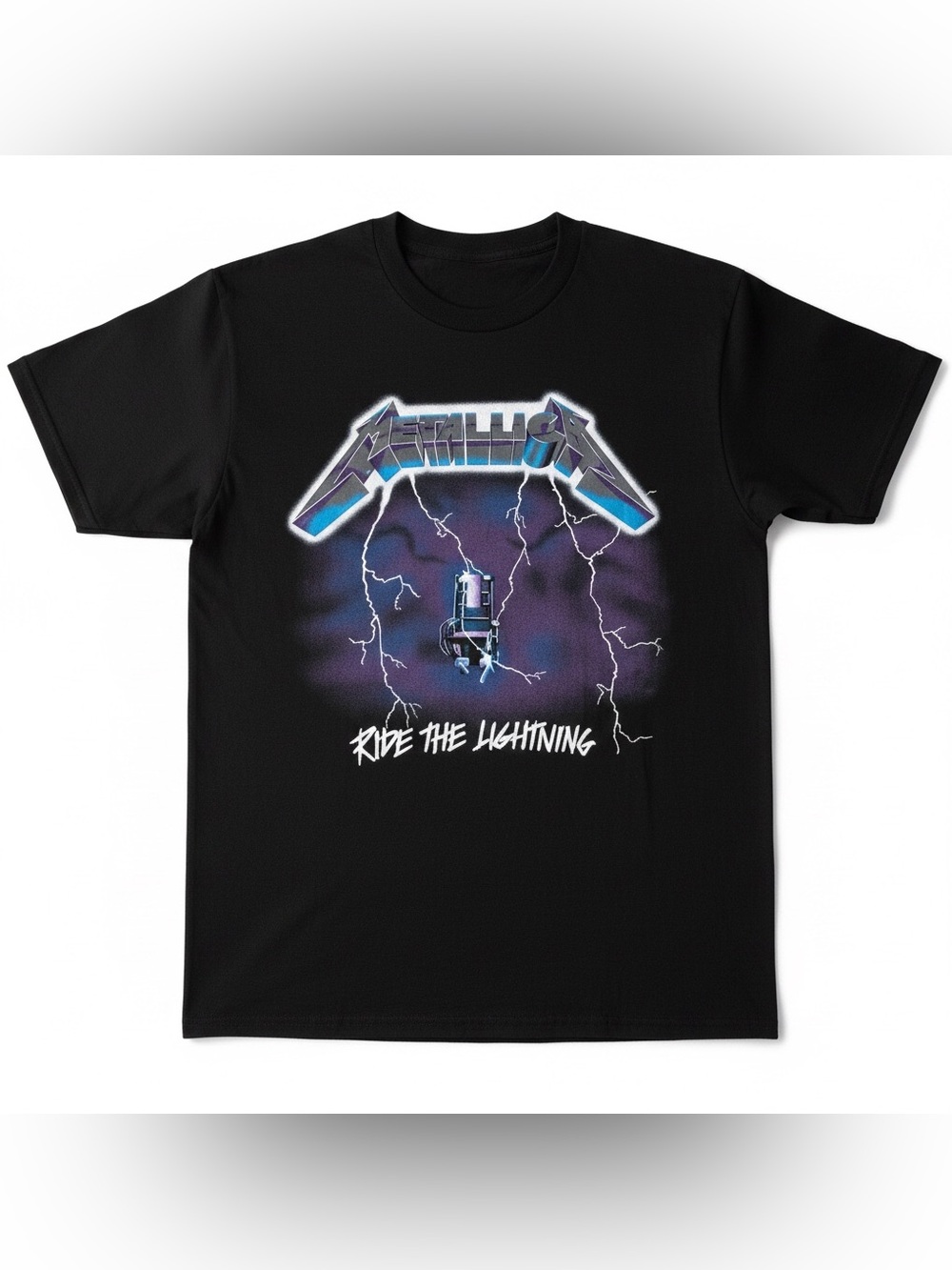 Metallica Ride The Lightning 2022 size L black Tshirt